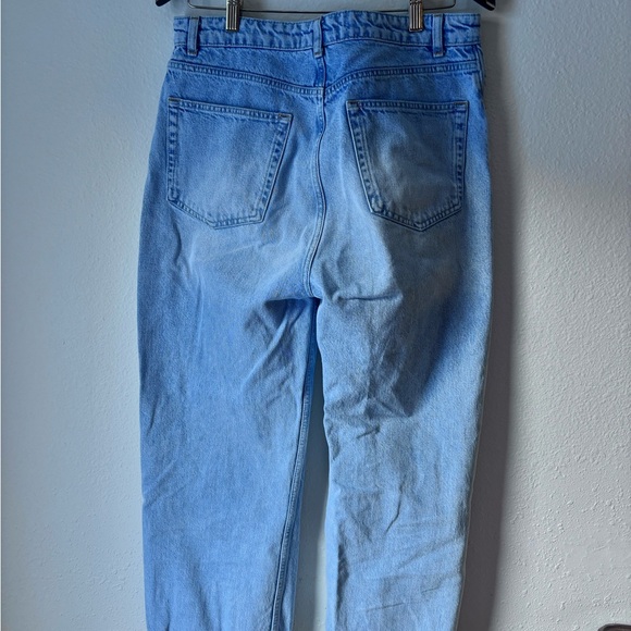 Reformation Wilder High Rise Light Blue Wide Leg Jeans - Picture 5 of 7